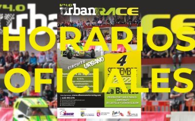 Horarios Oficiales IV Urban Race Ciudad de La Bañeza 2022