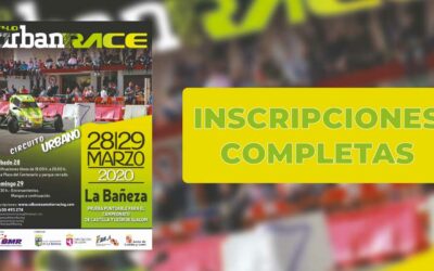 Inscripciones Completas 4.0 Urban Race