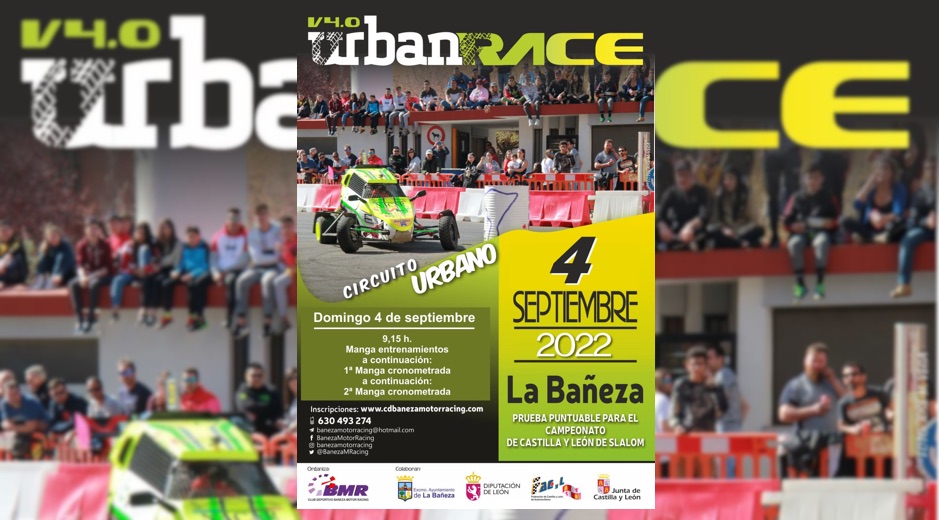 Presentación cartel de la IV Urban Race Ciudad de La Bañeza 2022