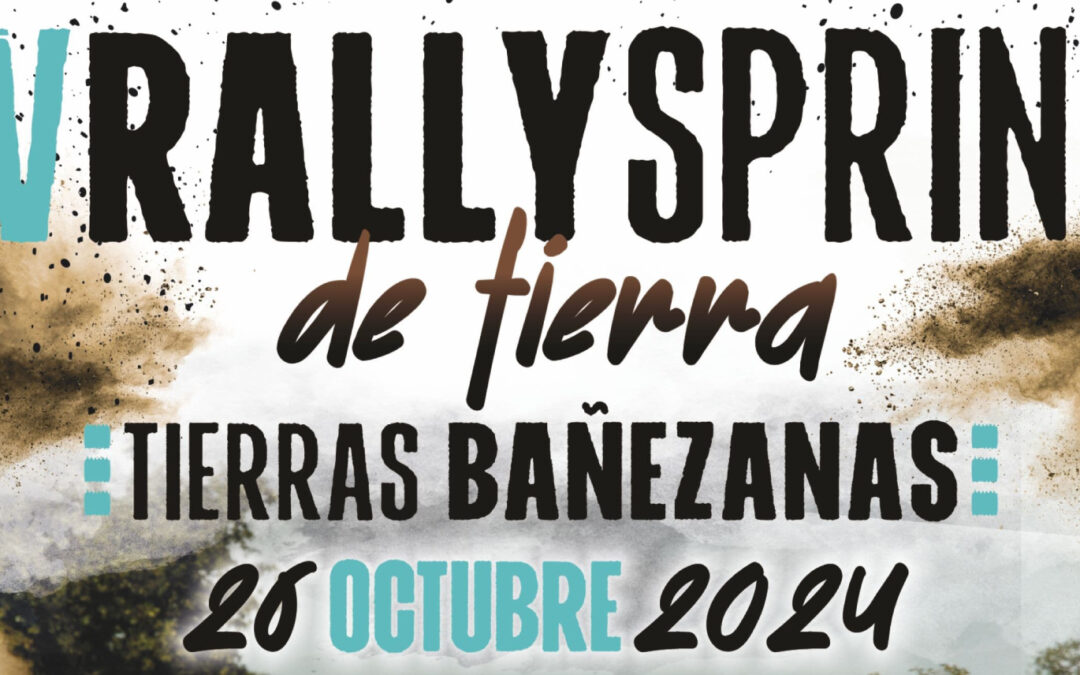 Cartel Oficial IV Rallysprint de tierra «Tierras Bañezanas»
